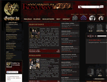 Tablet Screenshot of gothic.hu