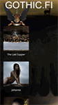 Mobile Screenshot of gothic.fi