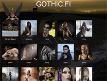 Tablet Screenshot of gothic.fi