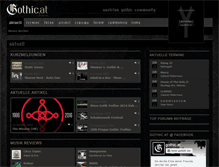 Tablet Screenshot of gothic.at